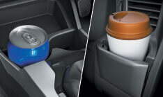 Central Console Cup Holders - Honda Jazz Interior