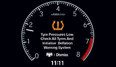 Tyre Pressure Monitoring System (Deflation Warning System)