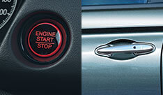 Engine Start/Stop With Touch Sensor Based Smart Keyless Access